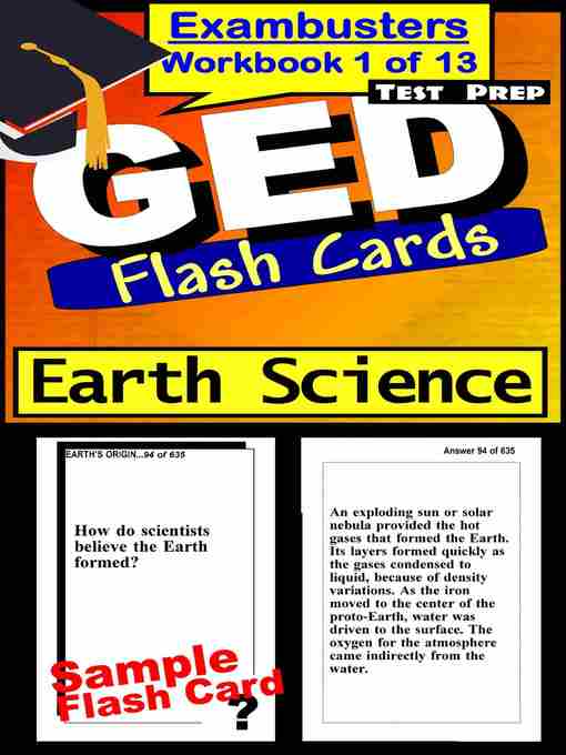 Title details for GED Test Earth Science—Exambusters Flashcards—Workbook 1 of 13 by GED Exambusters - Available